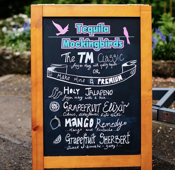 Details of our premium frozen cocktail menu