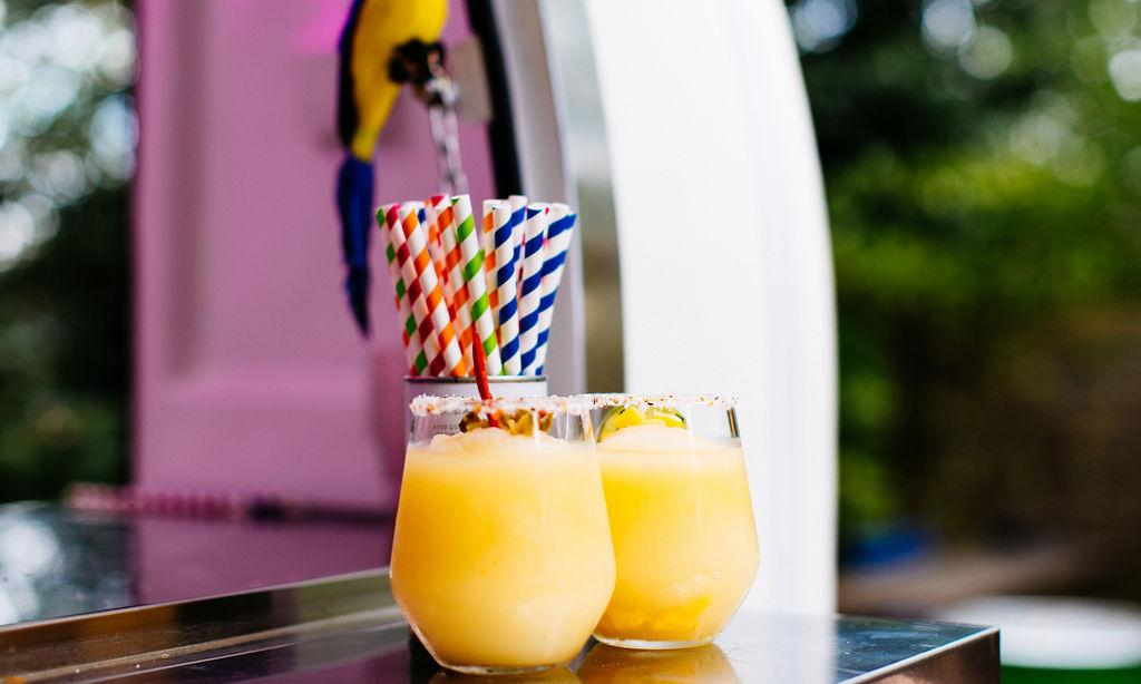 Tequila Mockingbirds premium mobile frozen cocktail bar service at a UK event