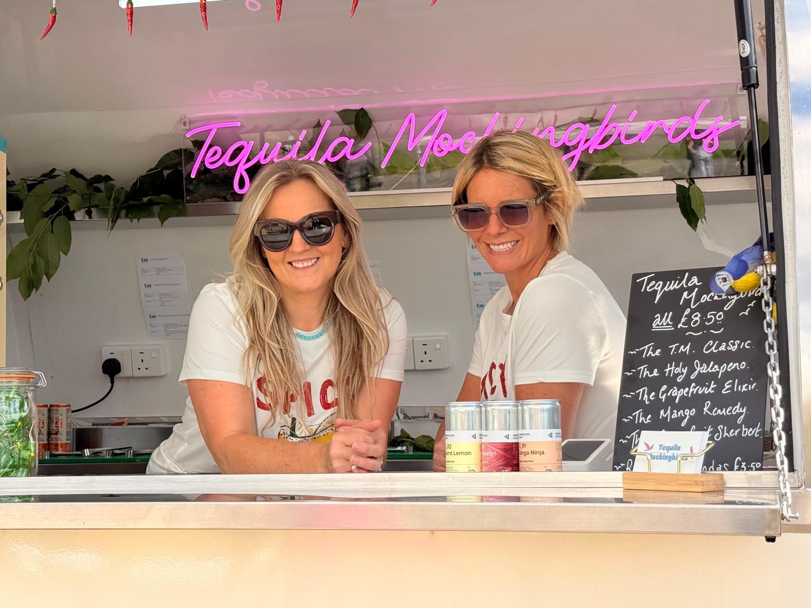 Tequila Mockingbirds premium mobile frozen cocktail bar service at a UK event